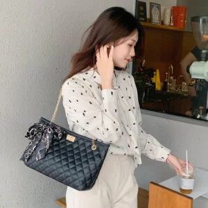 Lattice Chain Bag Slung Women's Shoulder