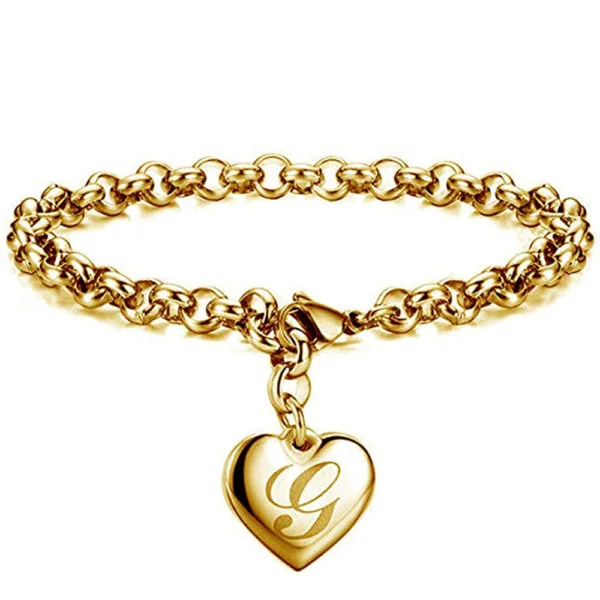 Women's Fashion Stainless Steel Gold Bracelet - Image 7