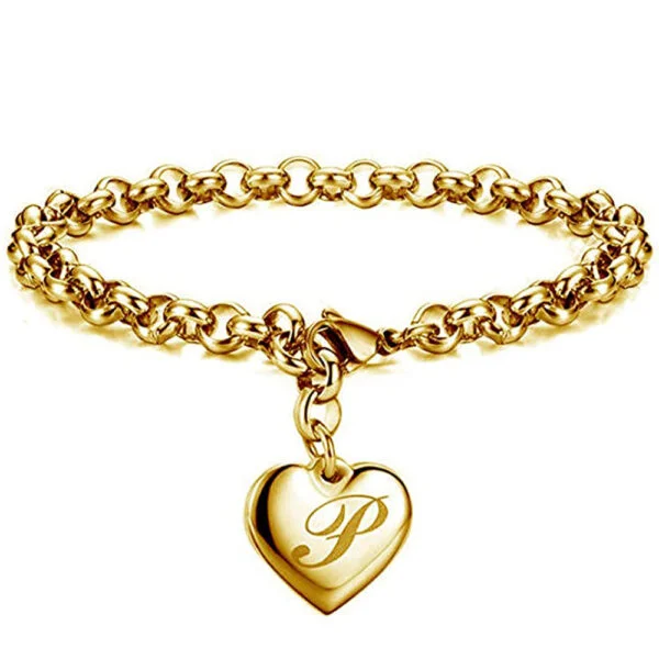 Women's Fashion Stainless Steel Gold Bracelet - Image 6